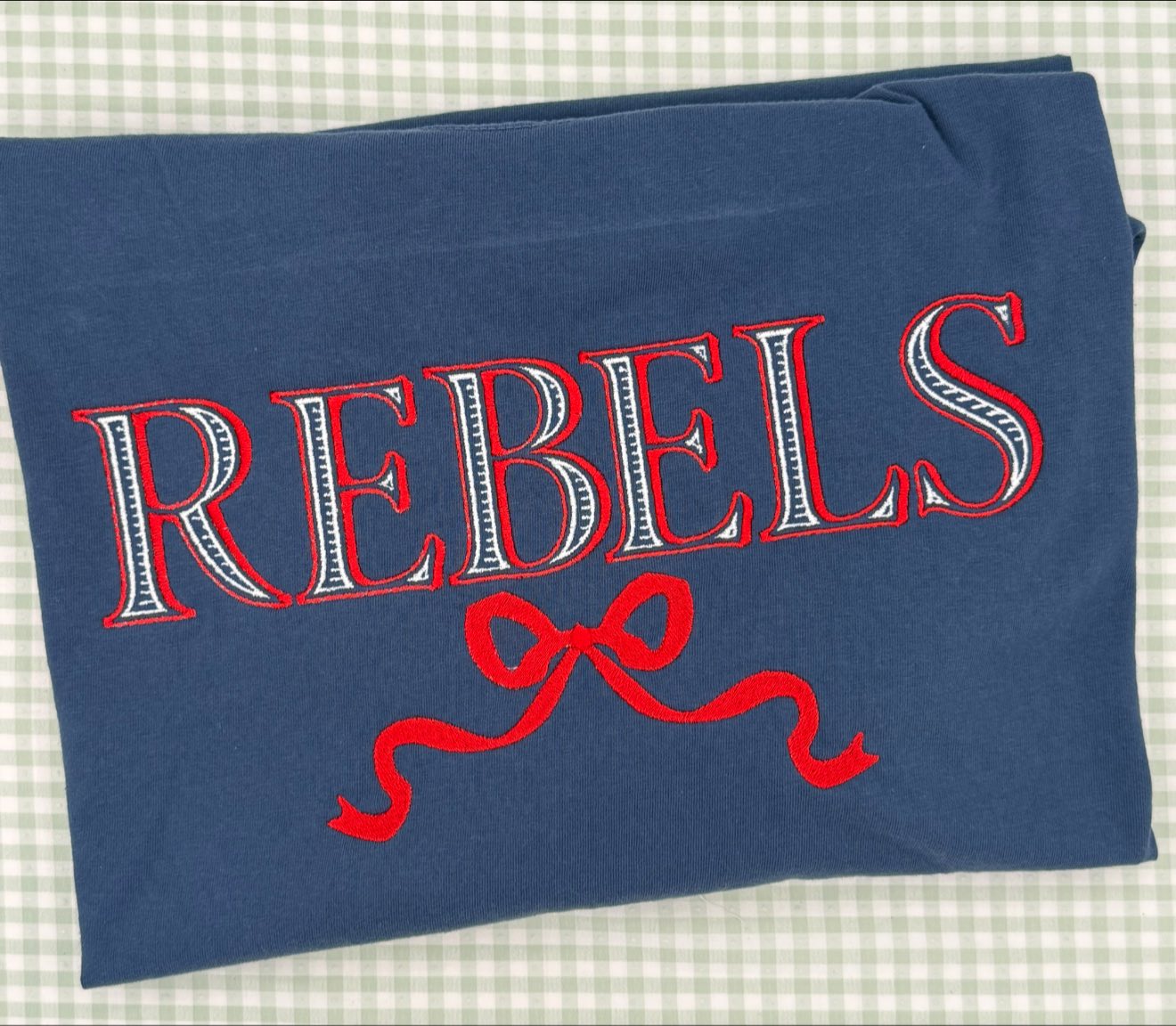 Custom Embroidered T-shirt