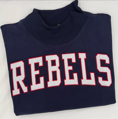 Custom School Mockneck | Crewneck Sweatshirt | Highschool & University
