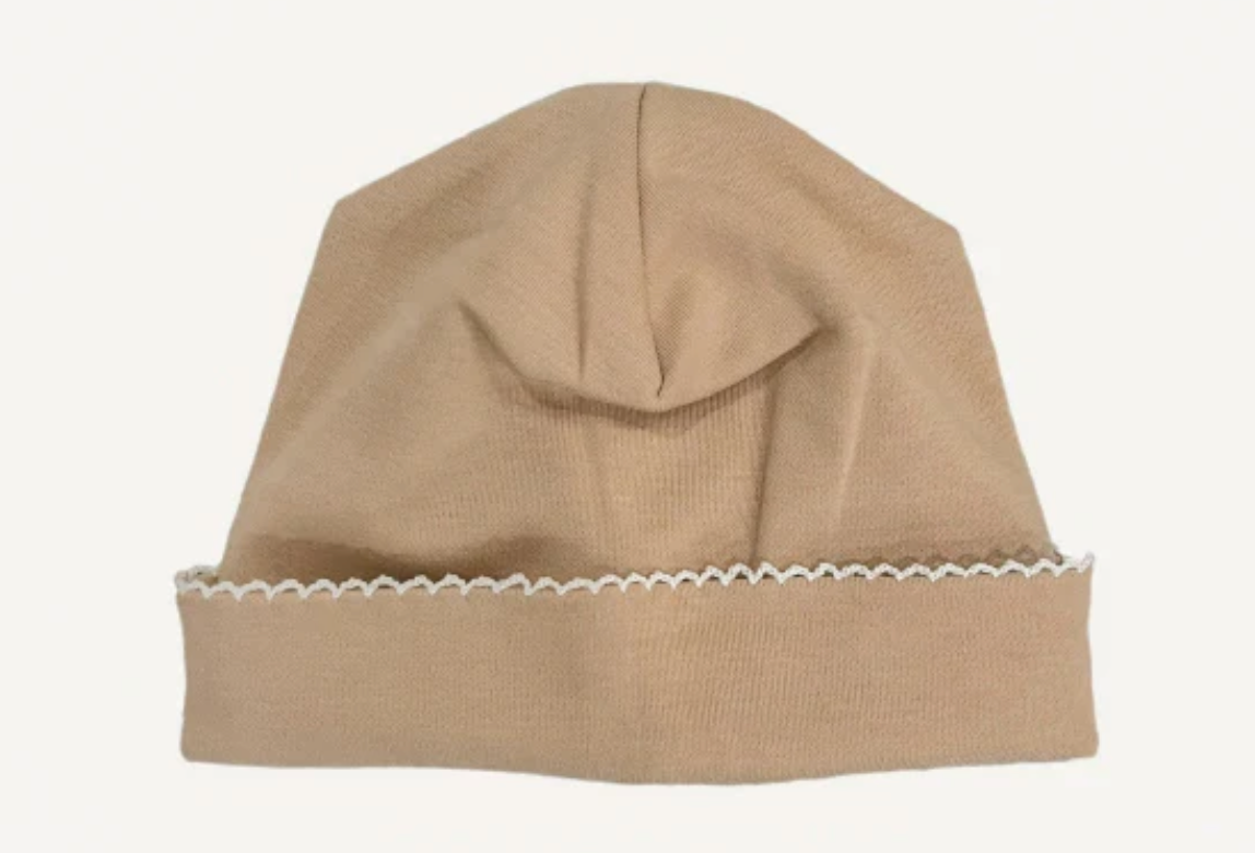 Newborn Picot trim hat