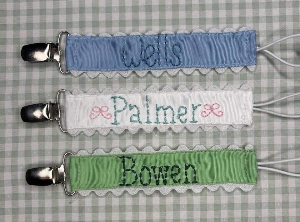 Custom Pacifier Clips