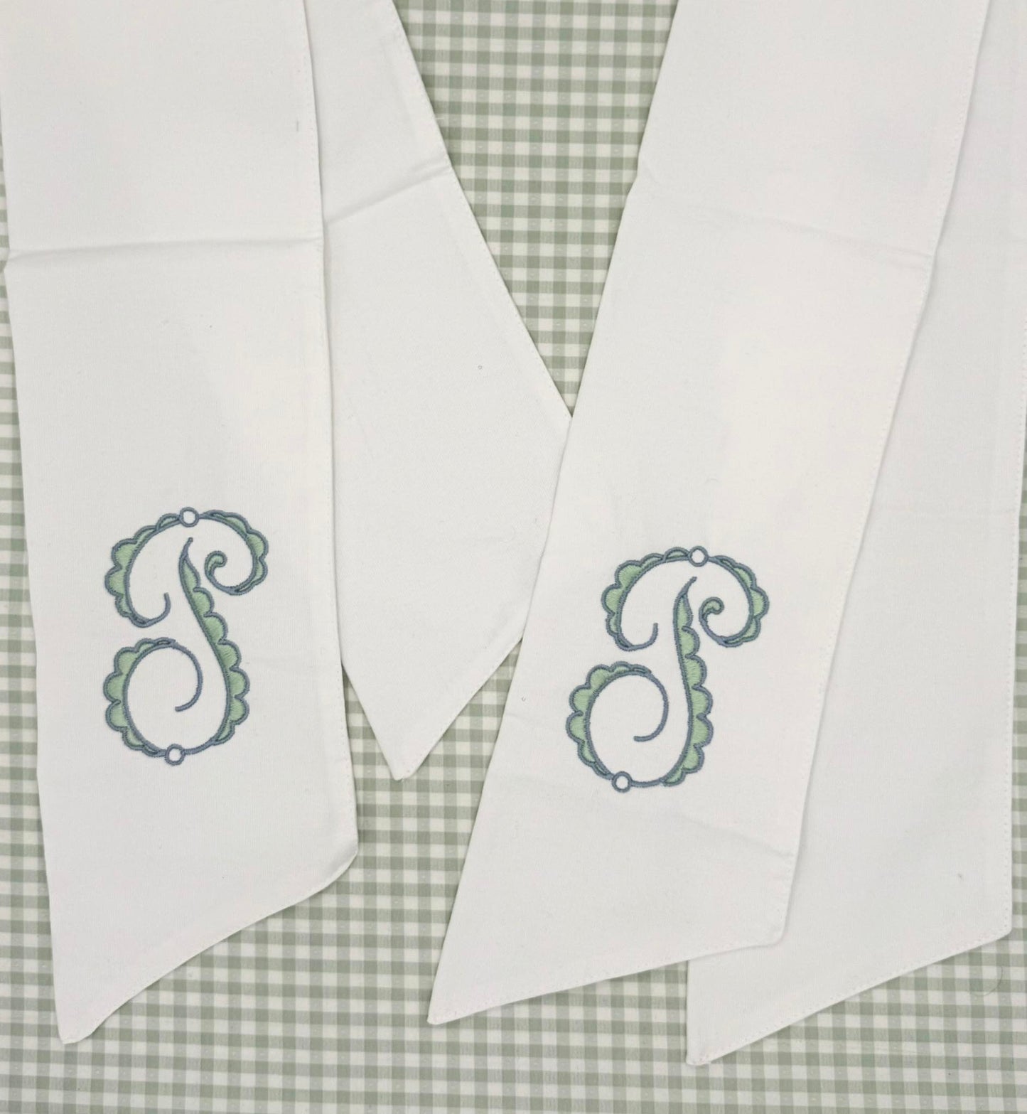 Custom Wreath Sash