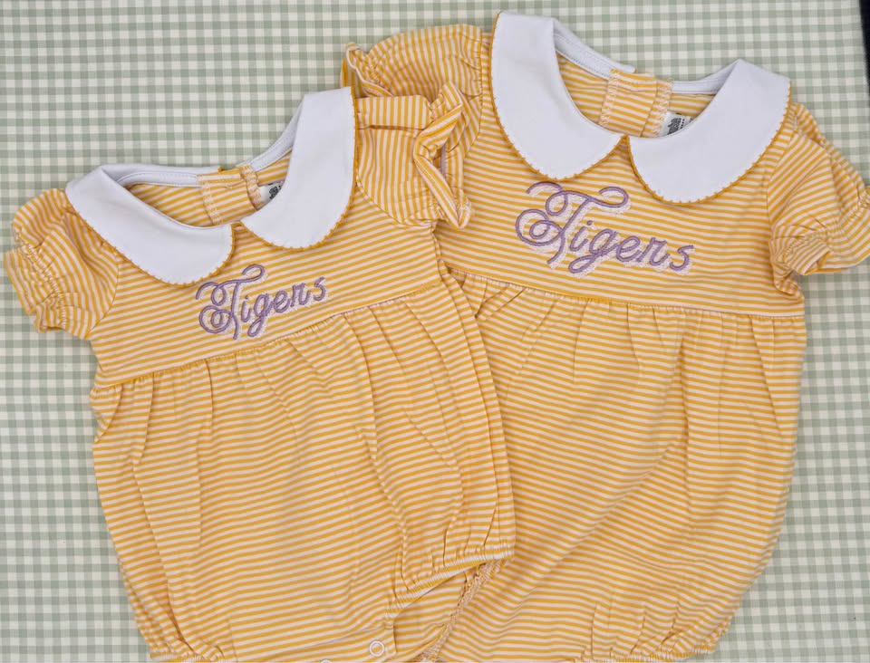 Custom Striped Baby Bubbles