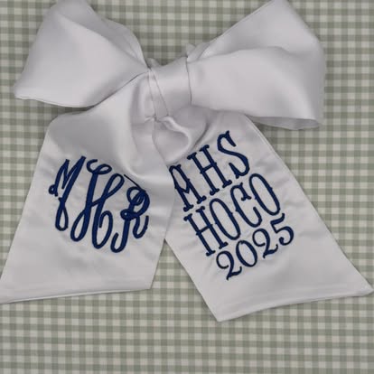 Custom Homecoming/Prom Sash