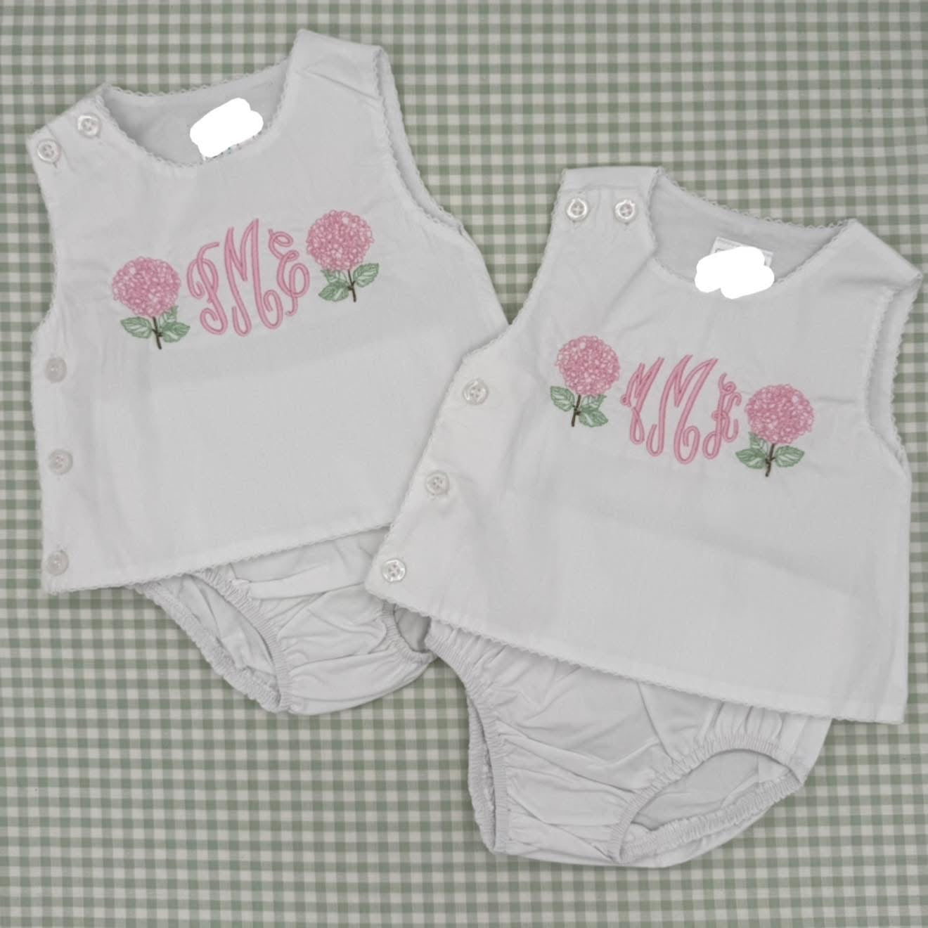 Custom Baby Girl Diaper Set
