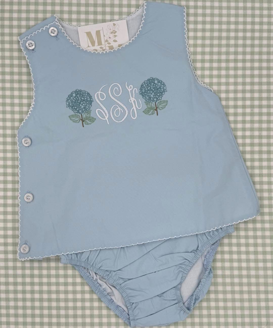 Custom Baby Girl Diaper Set