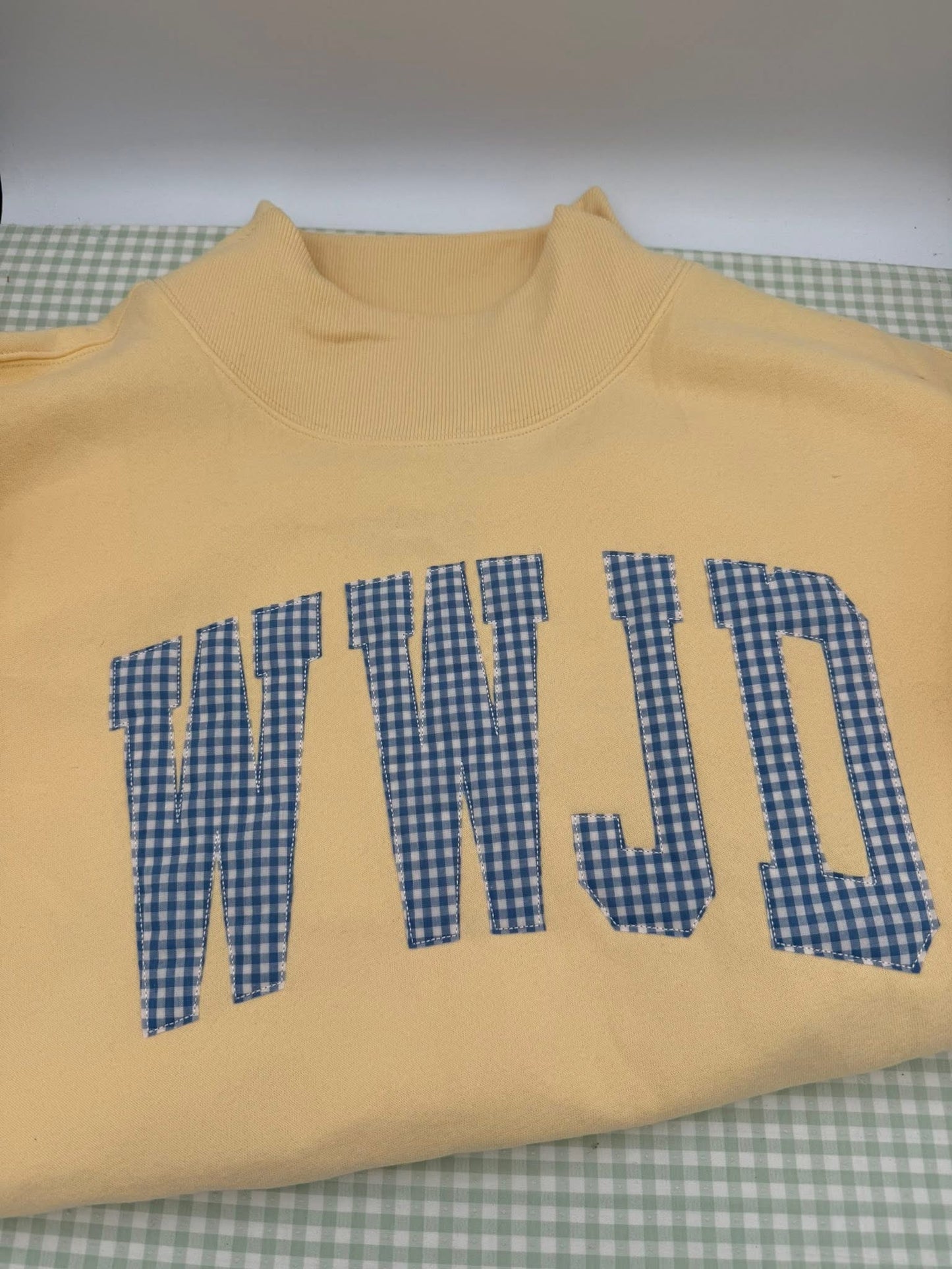WWJD Mockneck Sweatshirt