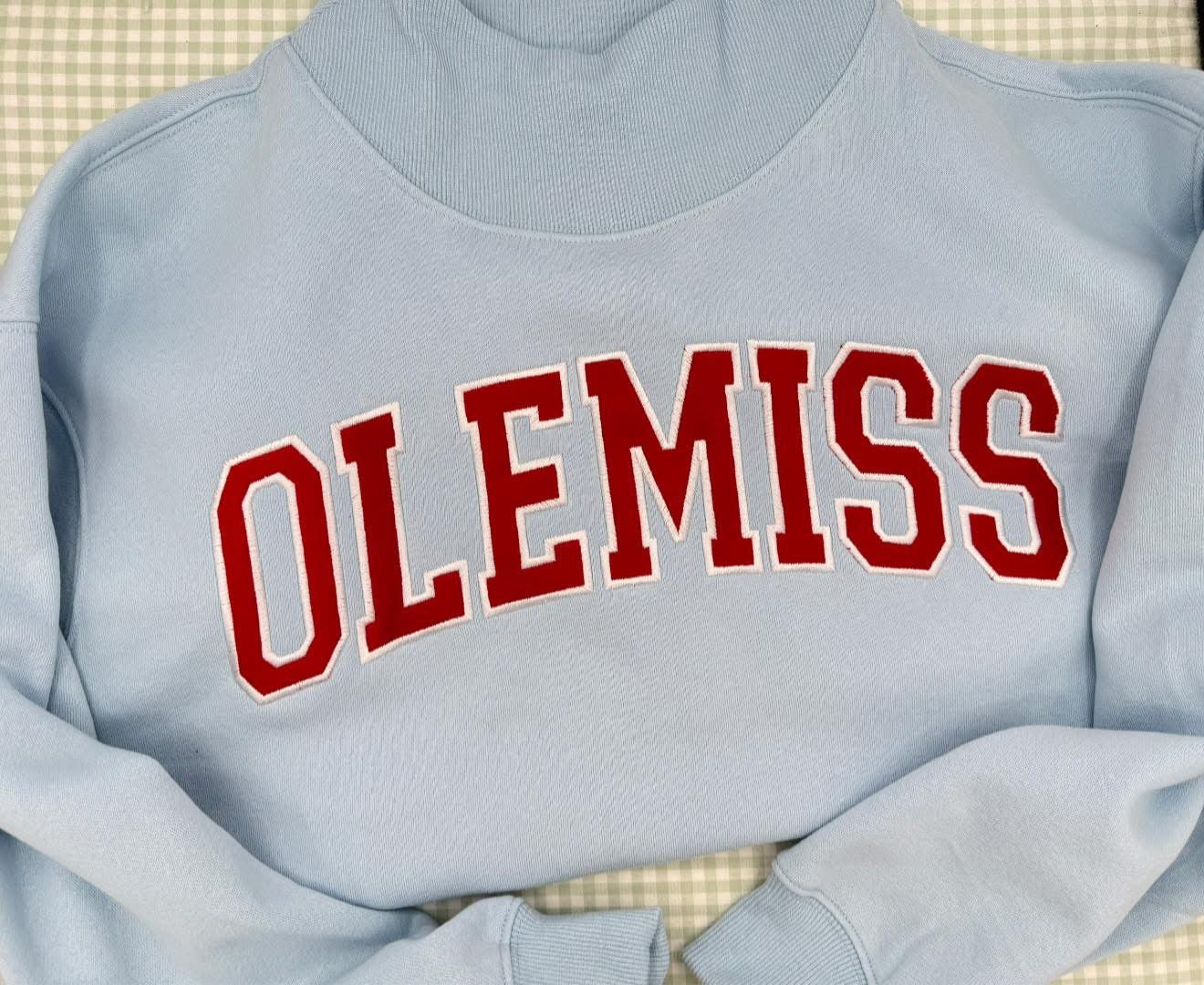 Custom School Mockneck | Crewneck Sweatshirt | Highschool & University