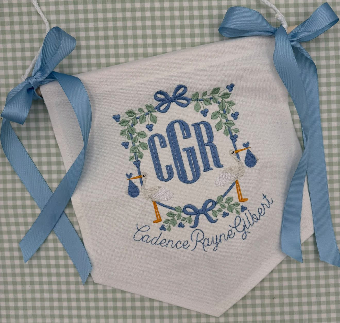 Custom Baby Door hangers