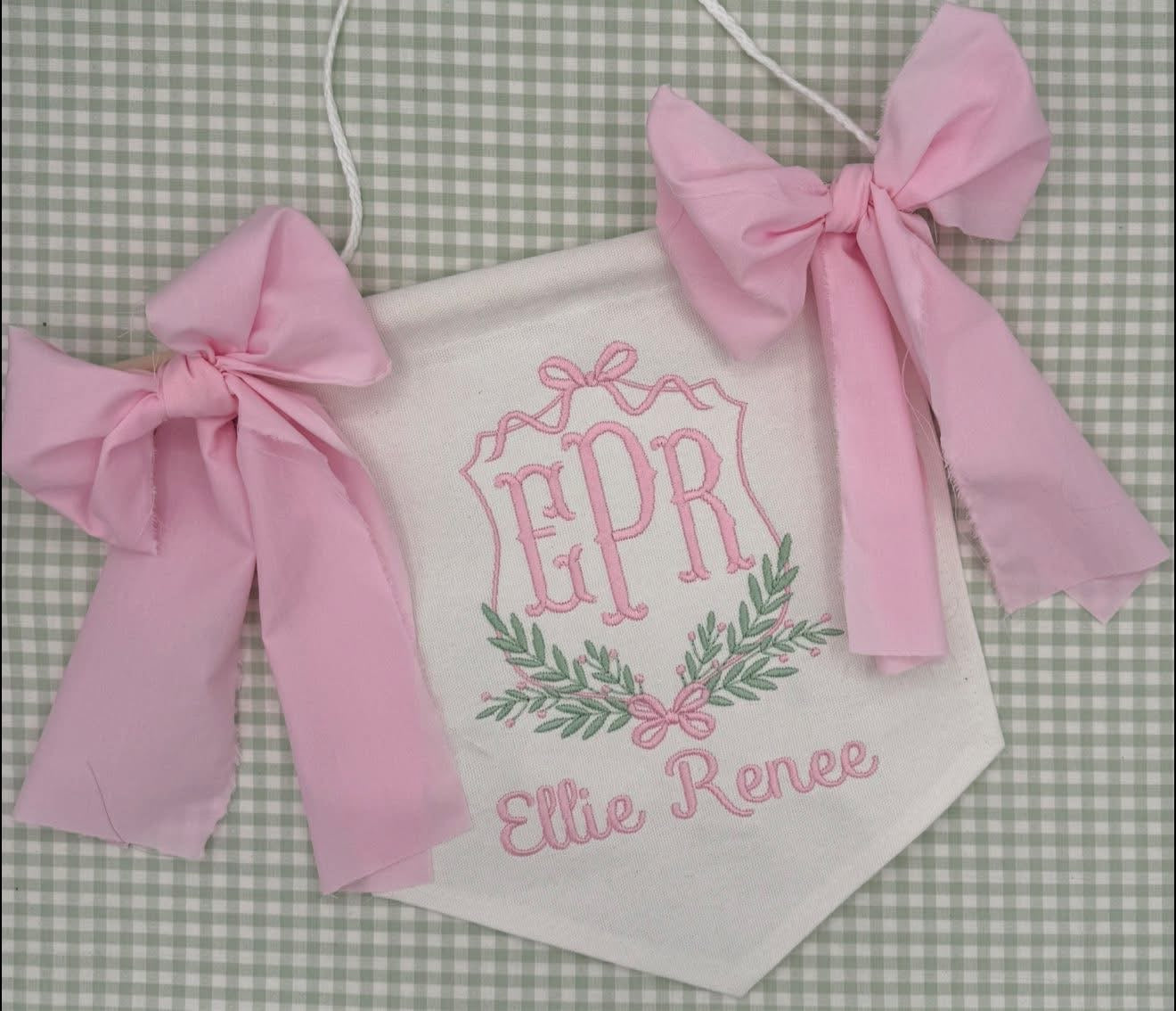 Custom Baby Door hangers