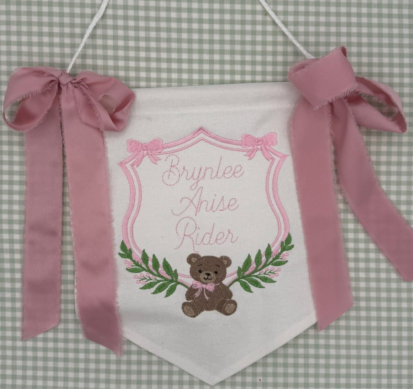 Custom Baby Door hangers