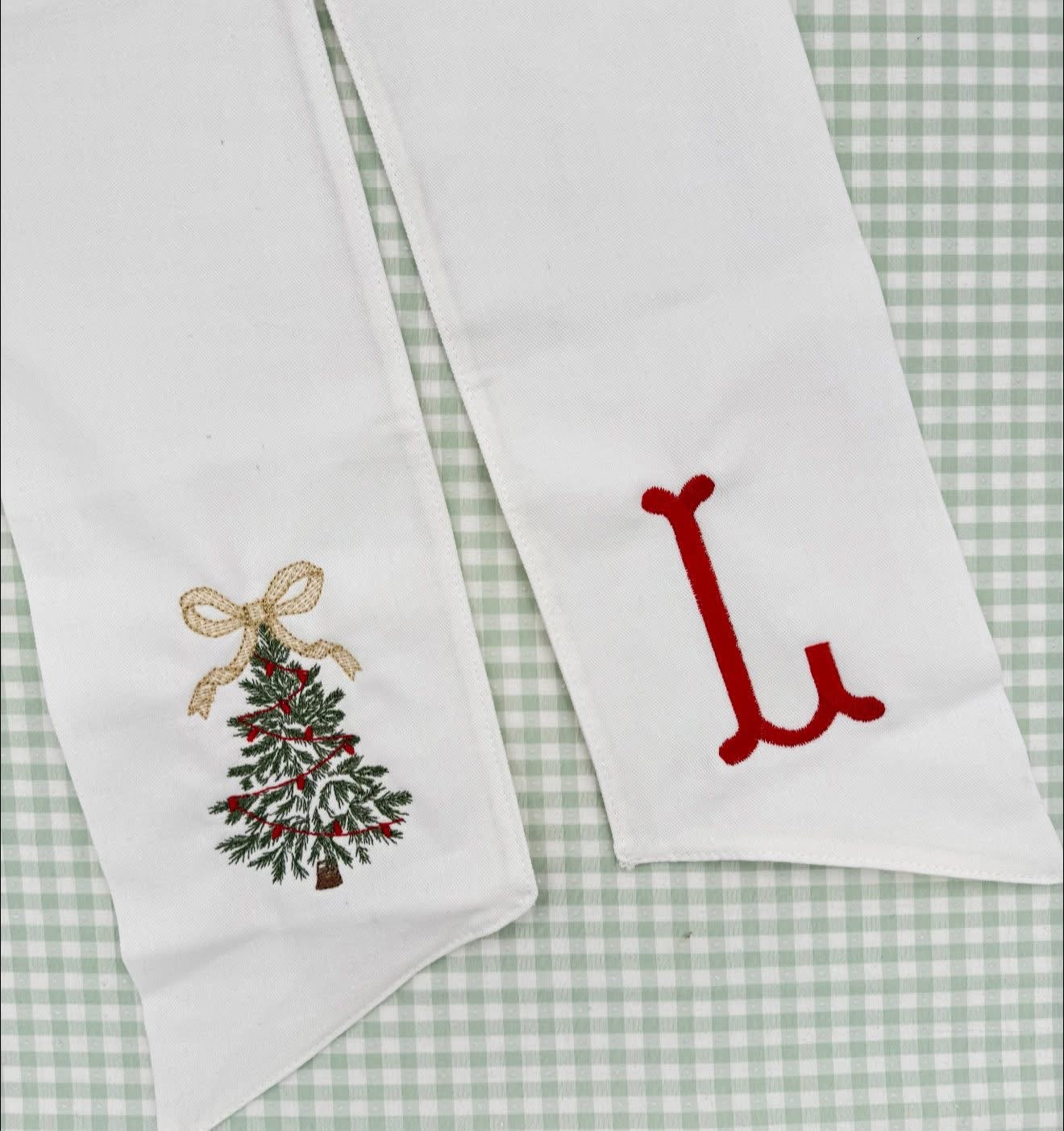 Custom Wreath Sash