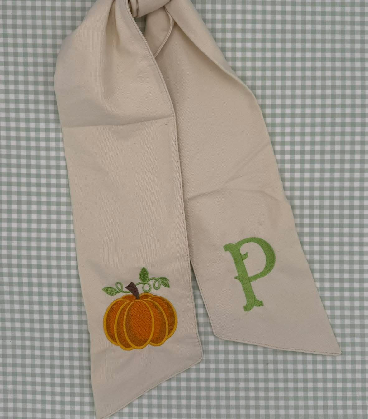 Custom Wreath Sash