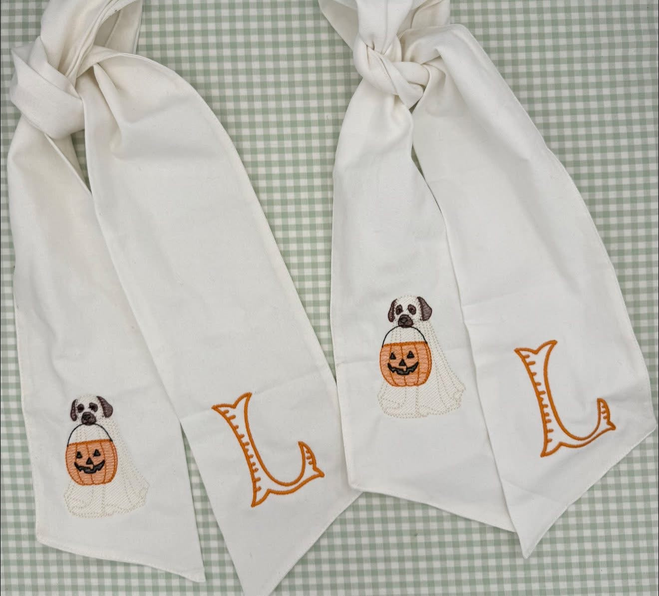 Custom Wreath Sash