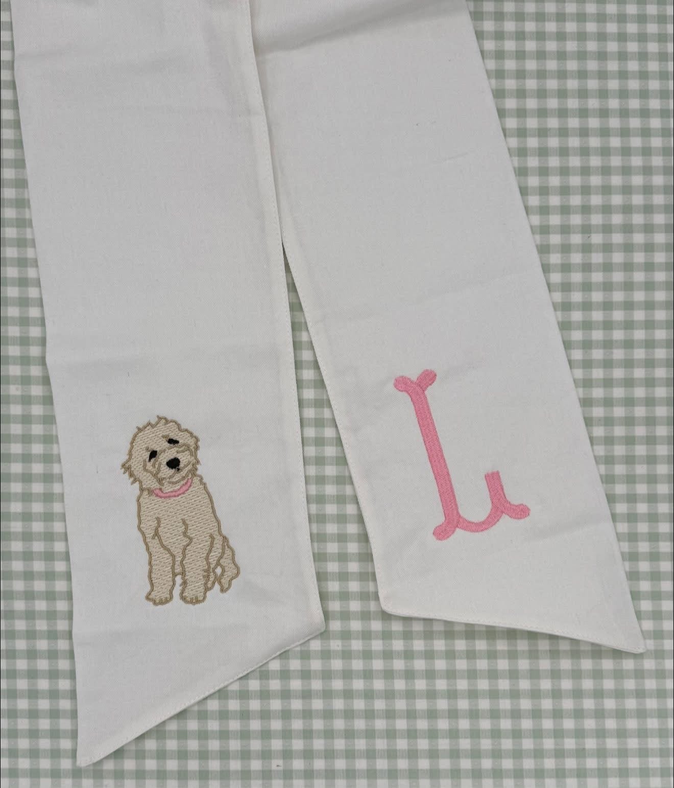 Custom Wreath Sash