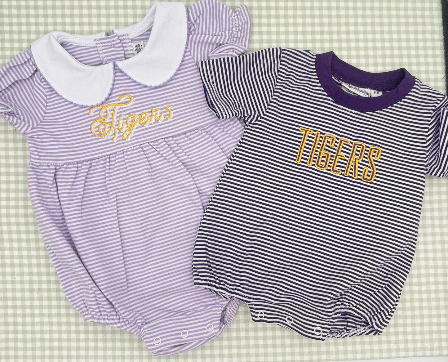 Custom Striped Baby Bubbles