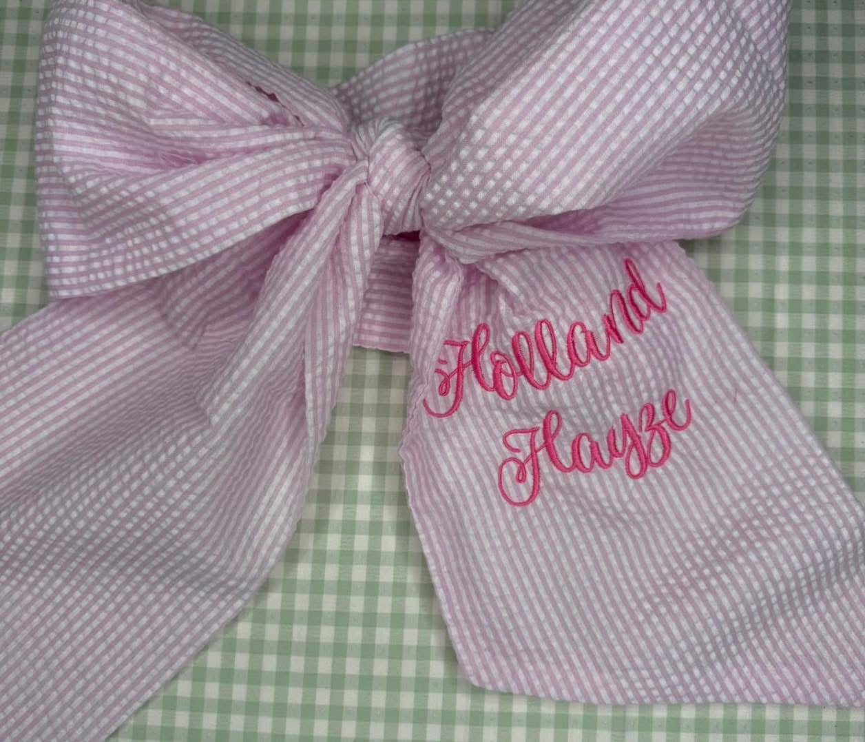 Custom Newborn Sashes