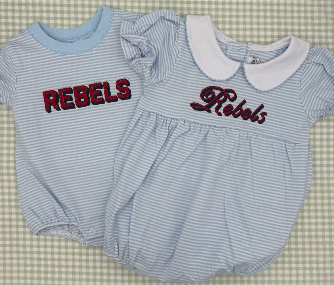 Custom Striped Baby Bubbles