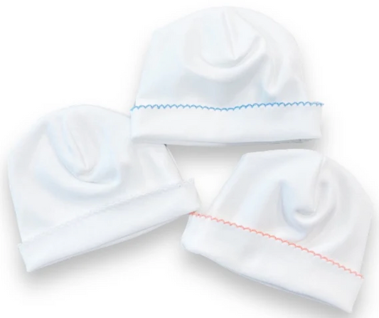 Newborn Picot trim hat