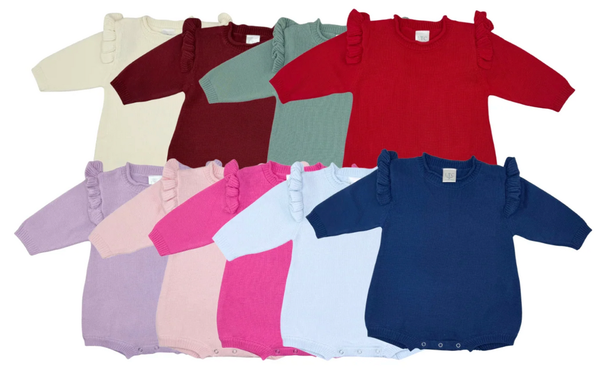 Roll neck sweater bubbles