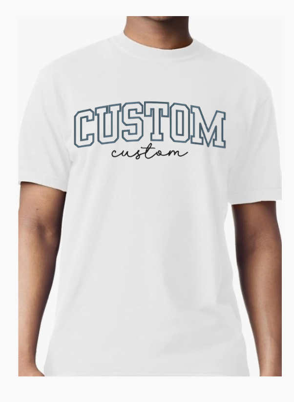 Custom Embroidered T-shirt