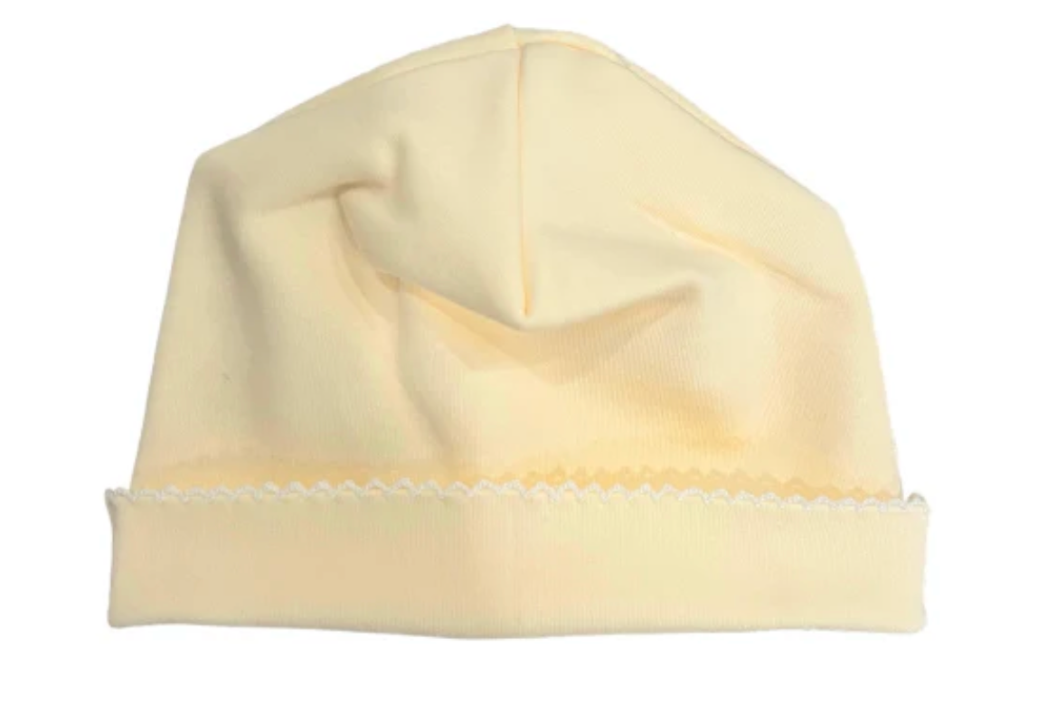 Newborn Picot trim hat