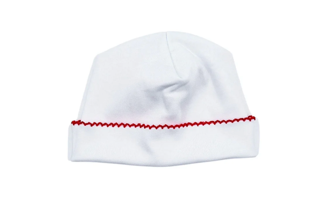 Newborn Picot trim hat