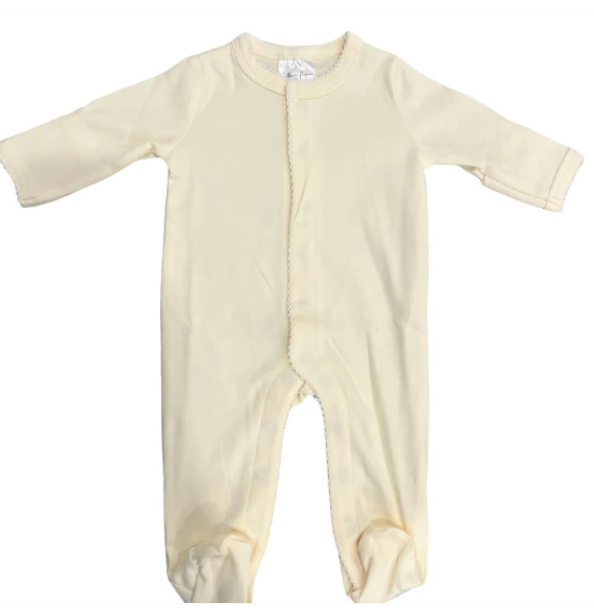 Picot trim footies